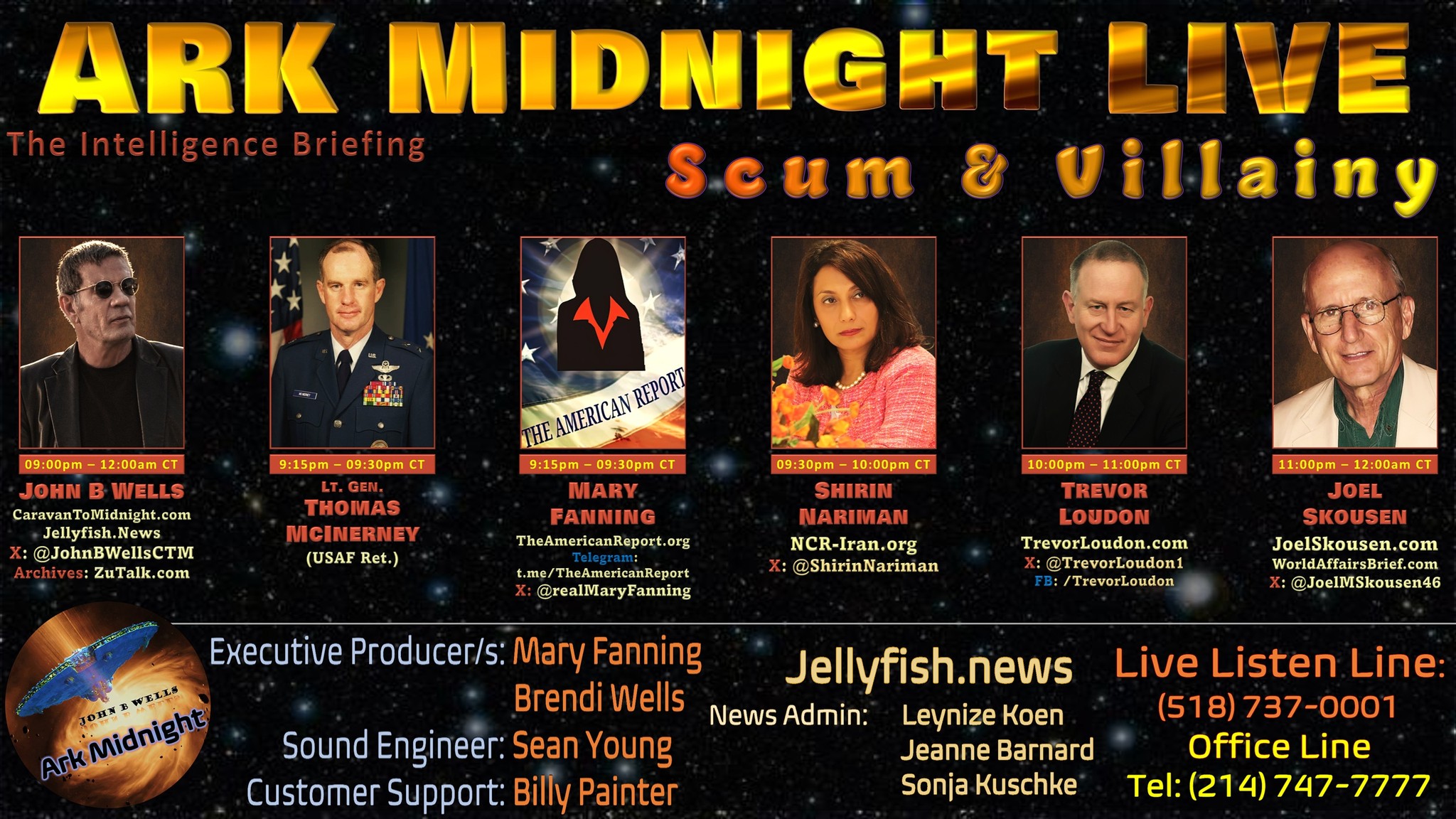 The Bearded - Tonight on Ark Midnight with John B. Wells: The ...