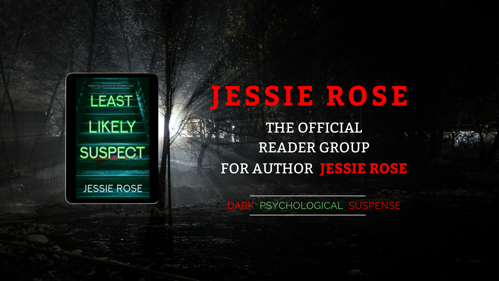 Official Jessie Rose Reader Group (Psychological Thriller Author ...