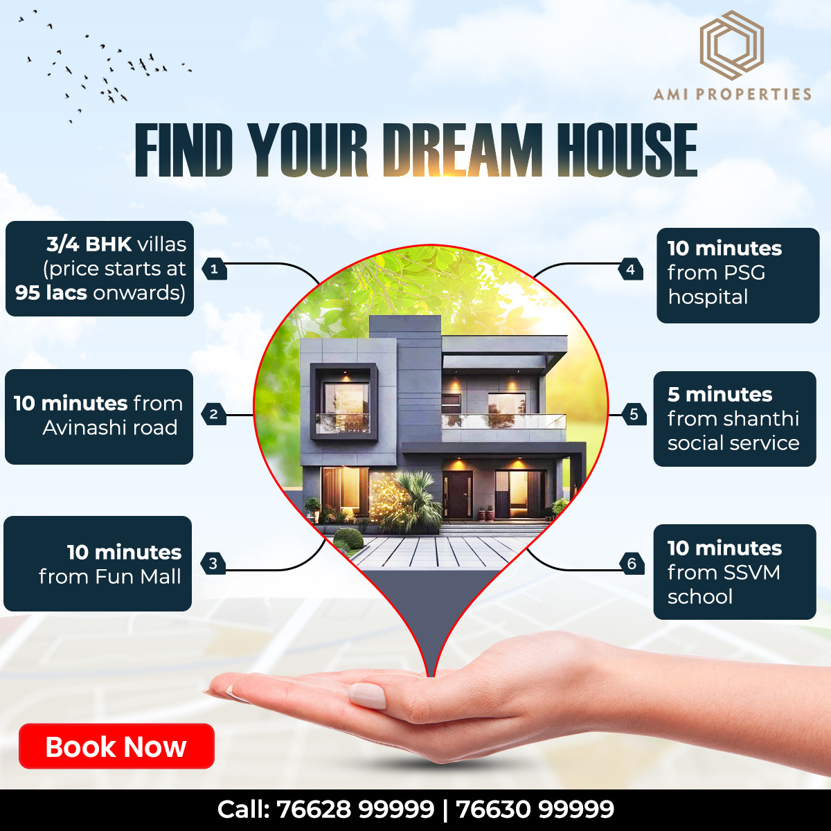 AMI - 🏡 Find Your Dream House with AMI Properties! 💎 Luxury 3/4 BHK ...