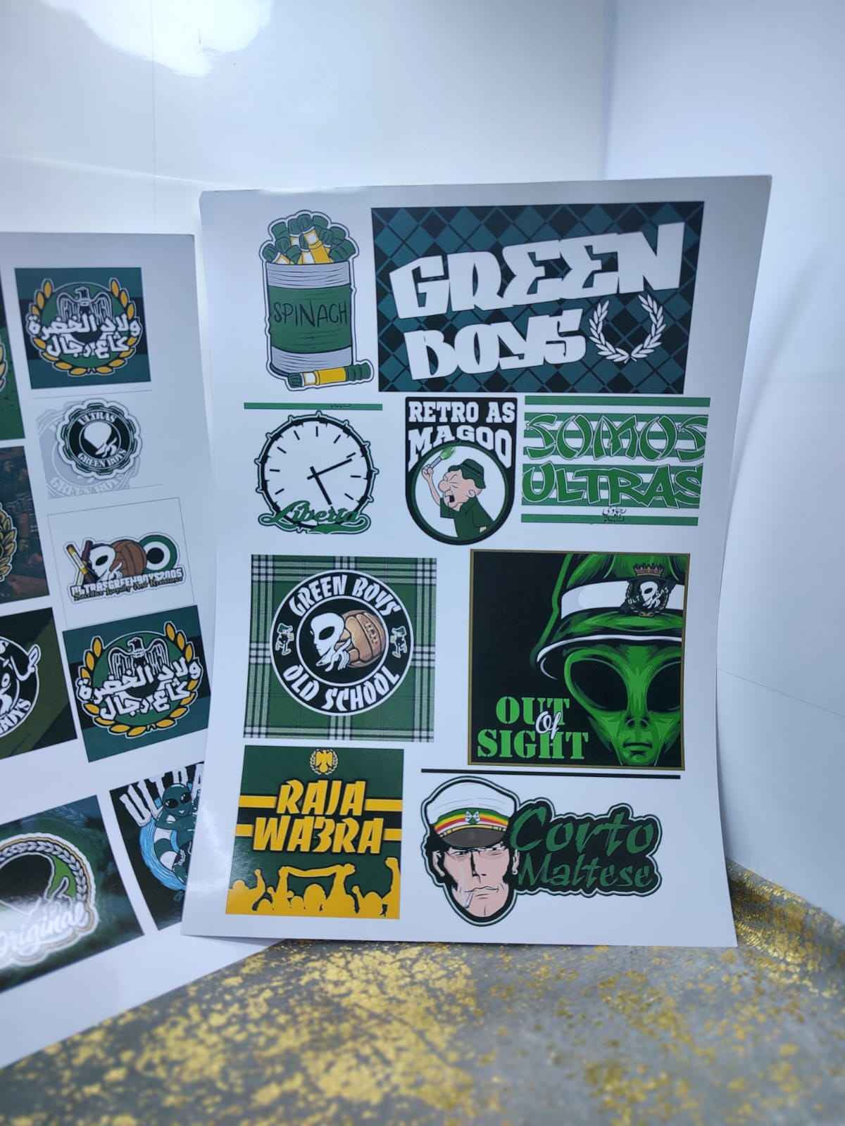 Stickers ULTRAS raja - Decals, Stickers & Vinyl Art - Casablanca ...