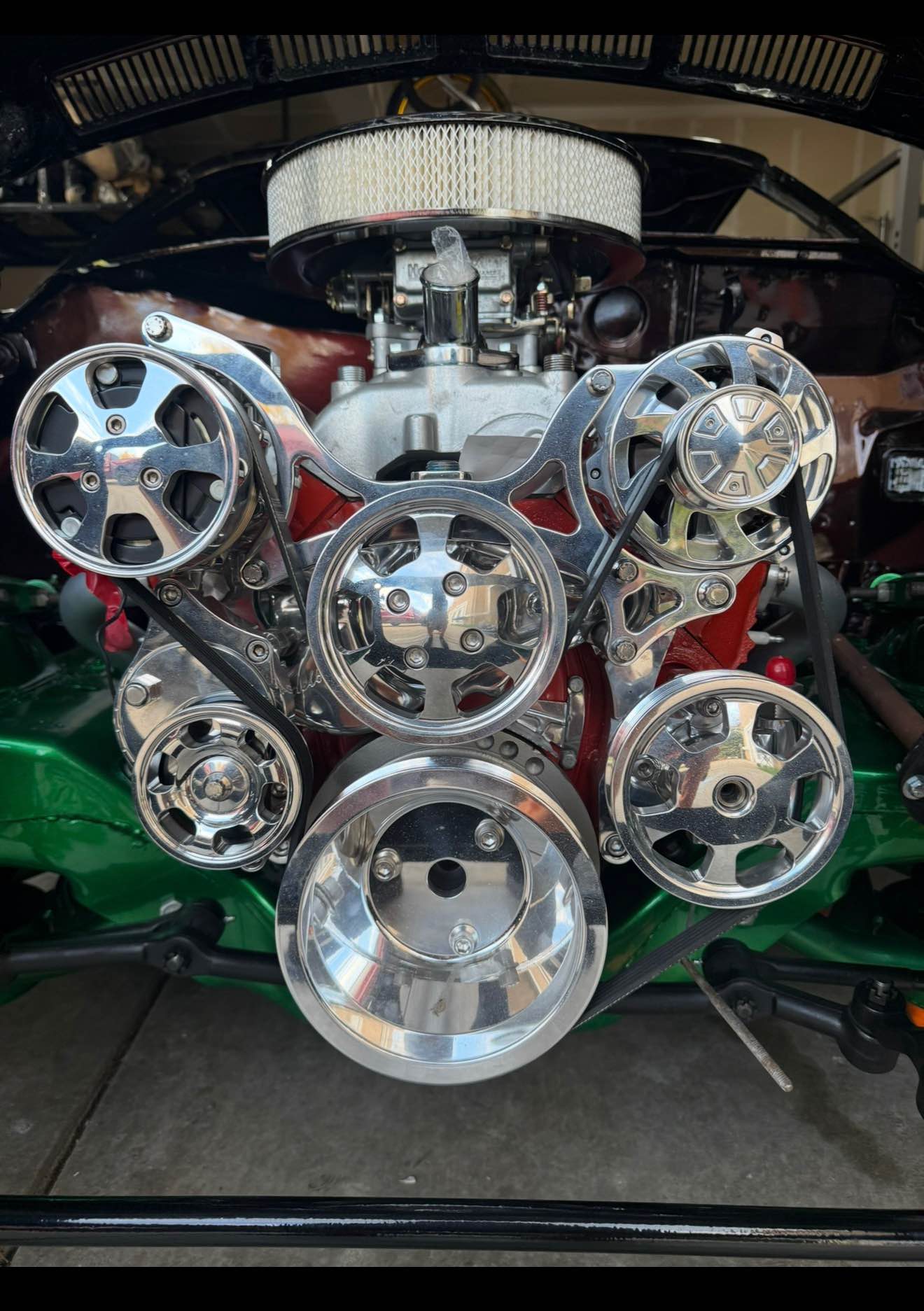 Brand new full rebuild sbc 400 with accessory’s r2r - Car Engines ...
