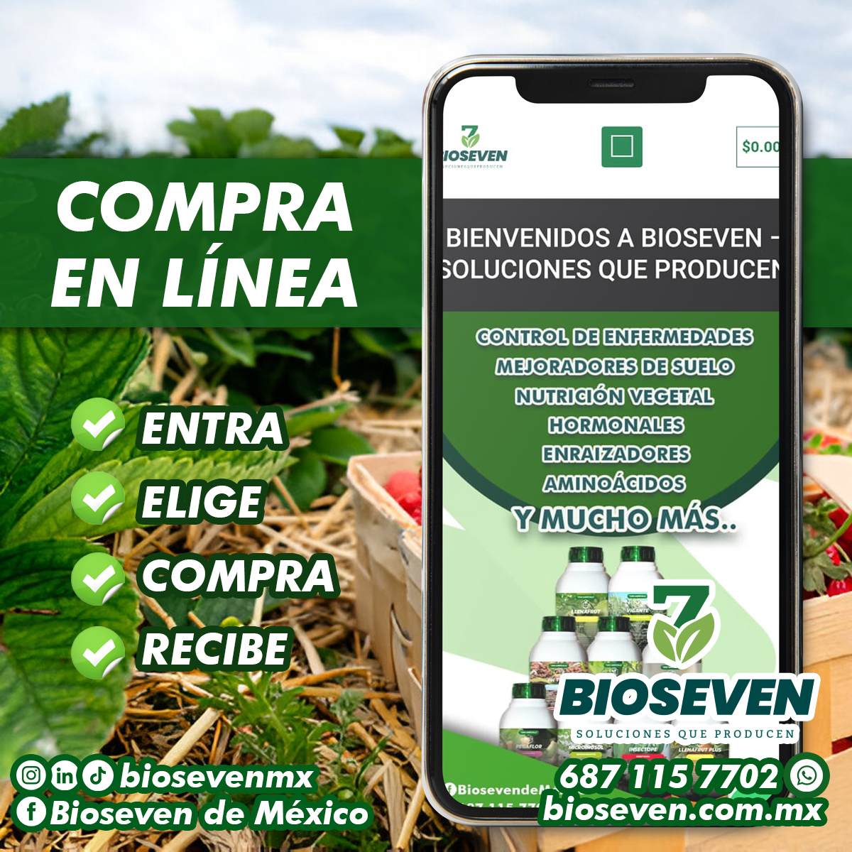 Bioseven - COMPRA FACILMENTE TUS PRODUCTOS EN LÍNEA! a través de ...