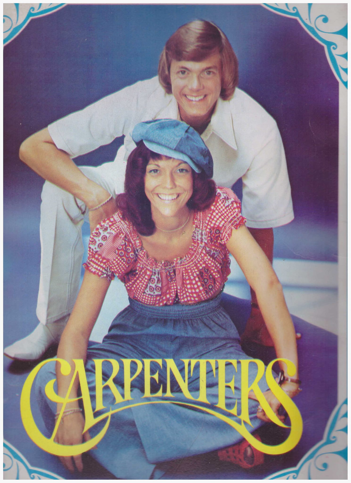 Promo Ad for The Carpenters Concert on January 14, 1972.