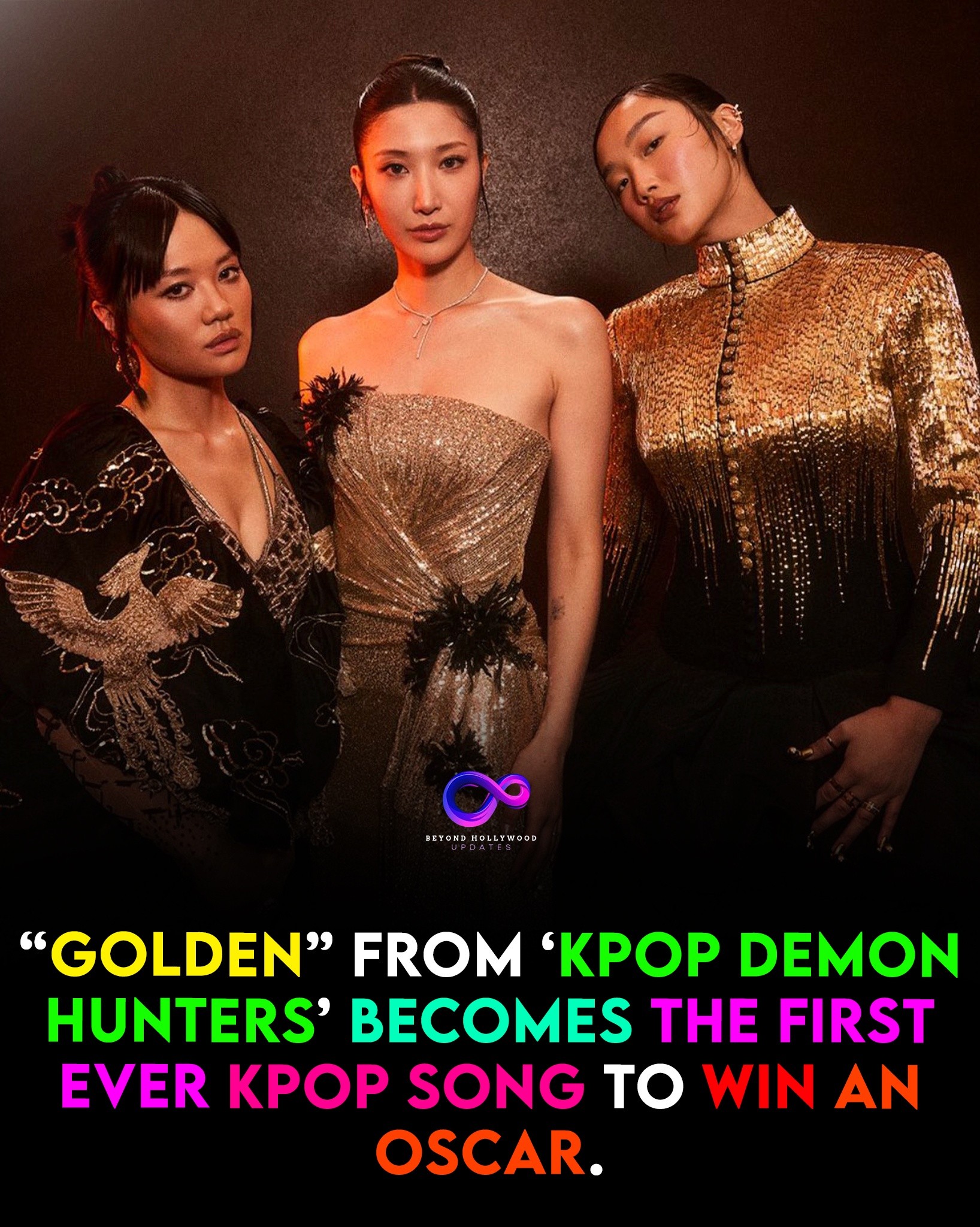 The song “Golden” from KPop Demon Hunters made history at the 98th