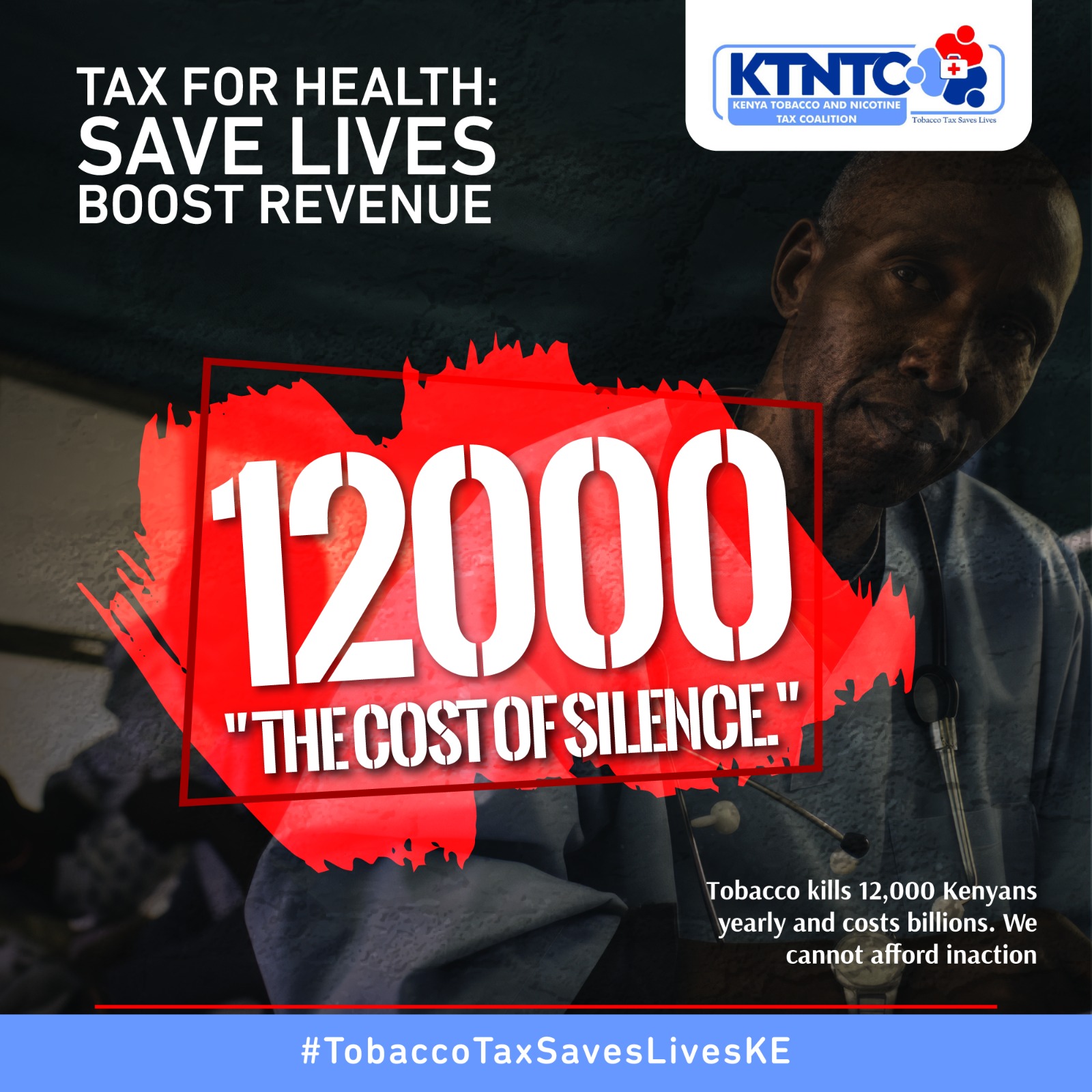 Introducing the crisis: Tobacco kills 12,000 Kenyans yearly and costs  billions. We cannot afford inaction. #tobaccotaxsavesliveske International  Institute for Legislative Affairs Tobacco Control and Health Promotion  Alliance World Health Organization 