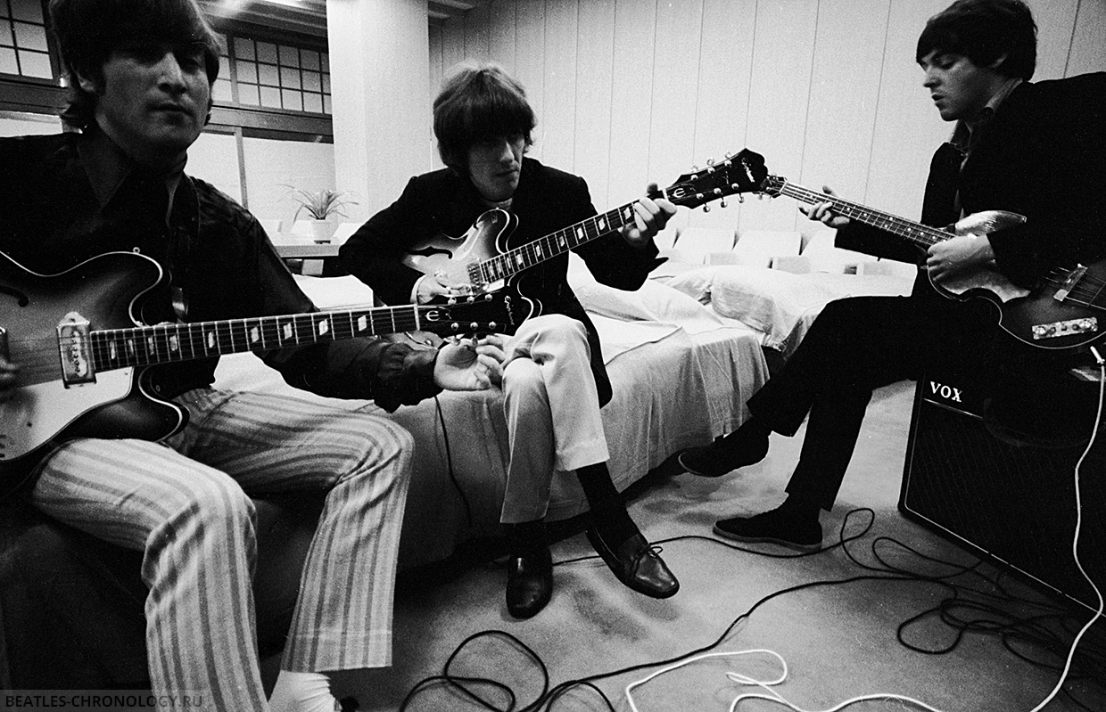 July 1st 1966 - Budokan Hall, Tokyo The Beatles perform two shows 