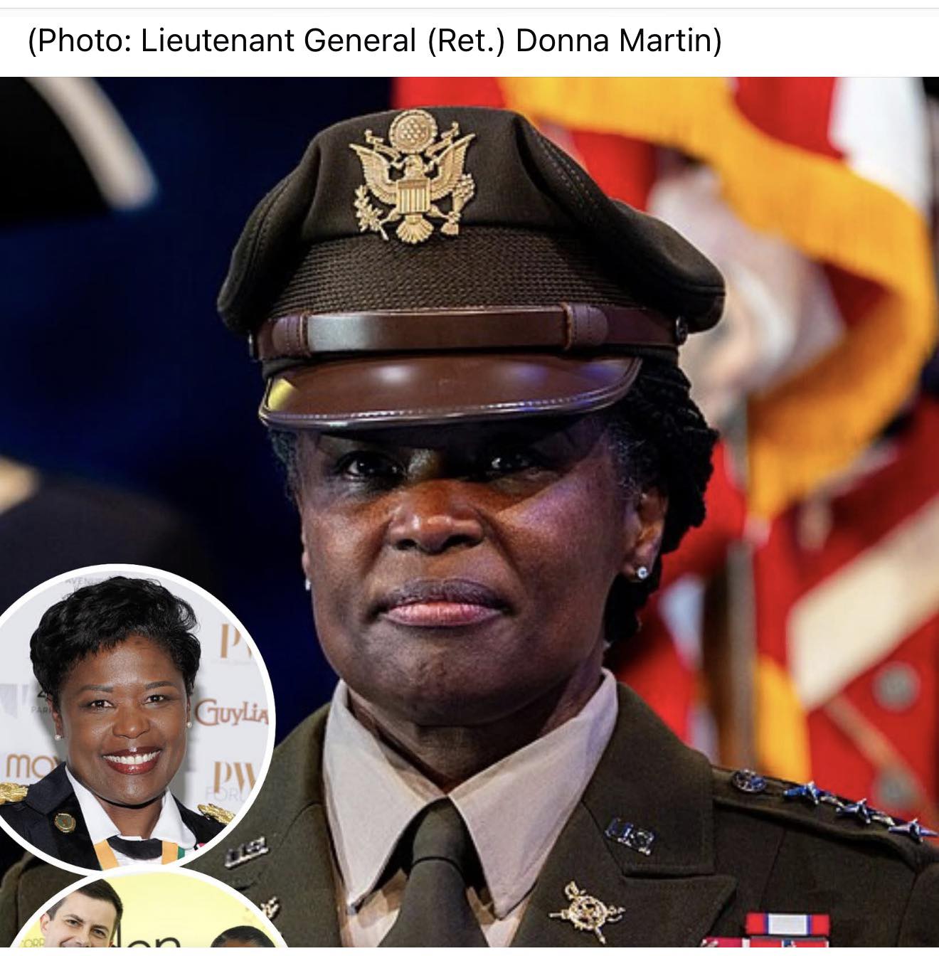 Retired Lt. General Donna Martin elected Chair of National Board 