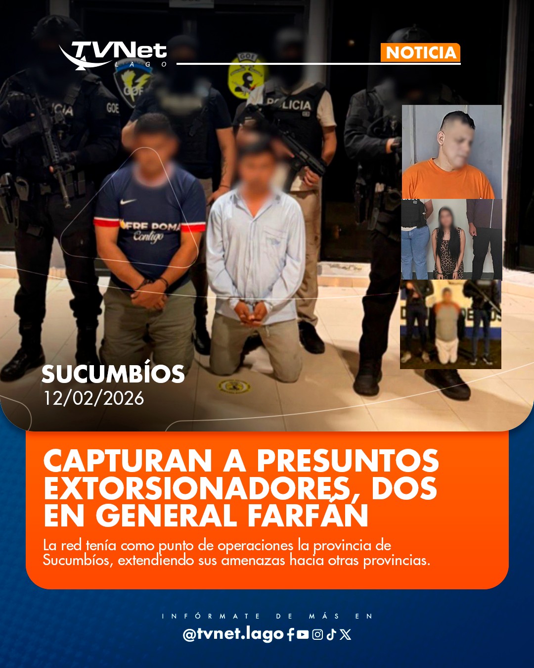 TVNet Noticias - 🚨🔴 #URGENTE | FUERTE GOLPE A LA EXTORSIÓN... | Facebook