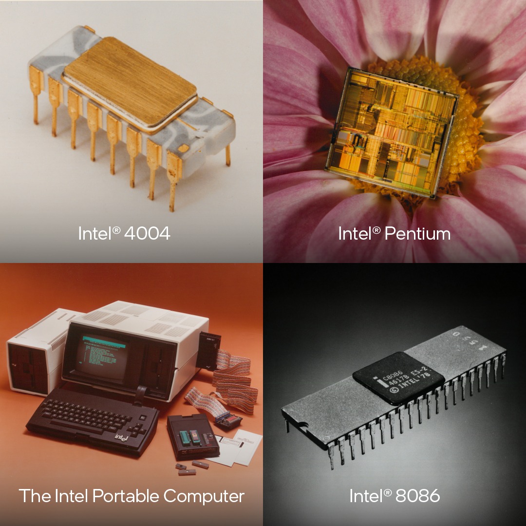 Intel - Press rewind this #FlashbackFriday to a few #Intel...