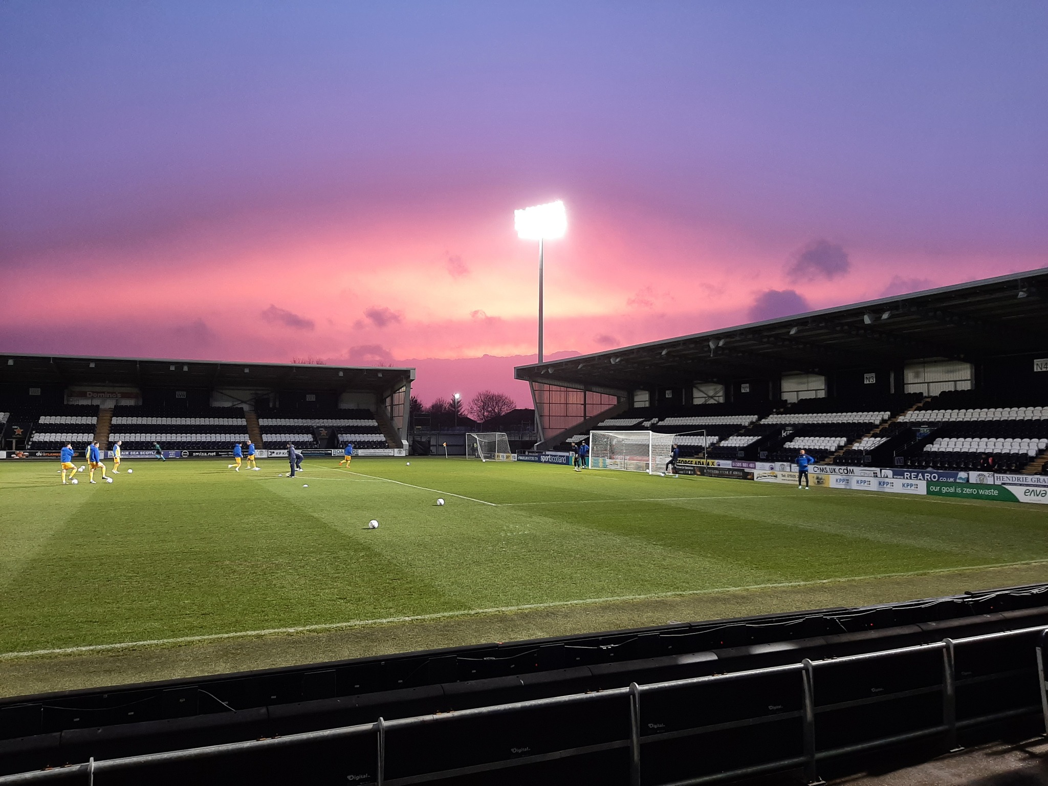 Not - It finishes all square here in Lanarkshire as Motherwell and ...
