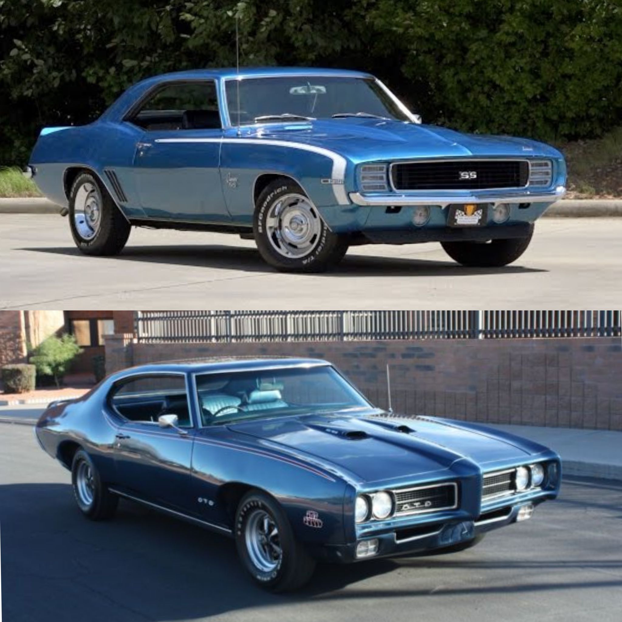 Old Cars Trucks Tractors And Trains 🚜 rusty or restored | 1969 Pontiac ...