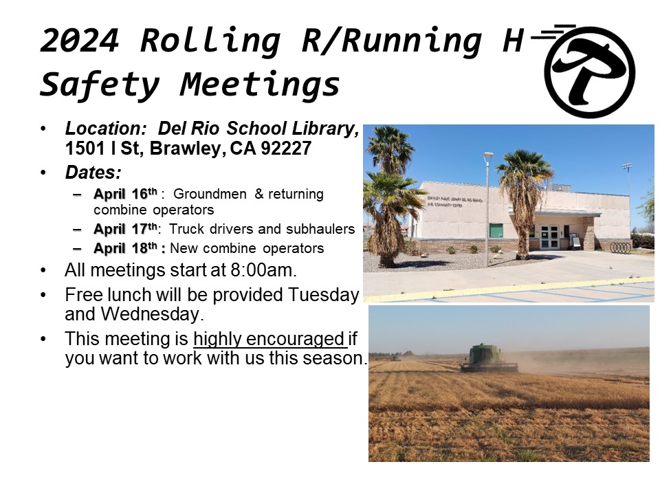 Rolling R Enterprises | Brawley CA