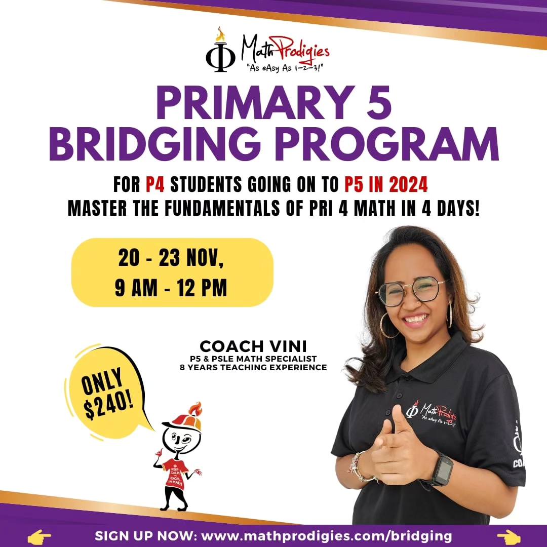 Math Prodigies Learning Centre: Math PSLE, 