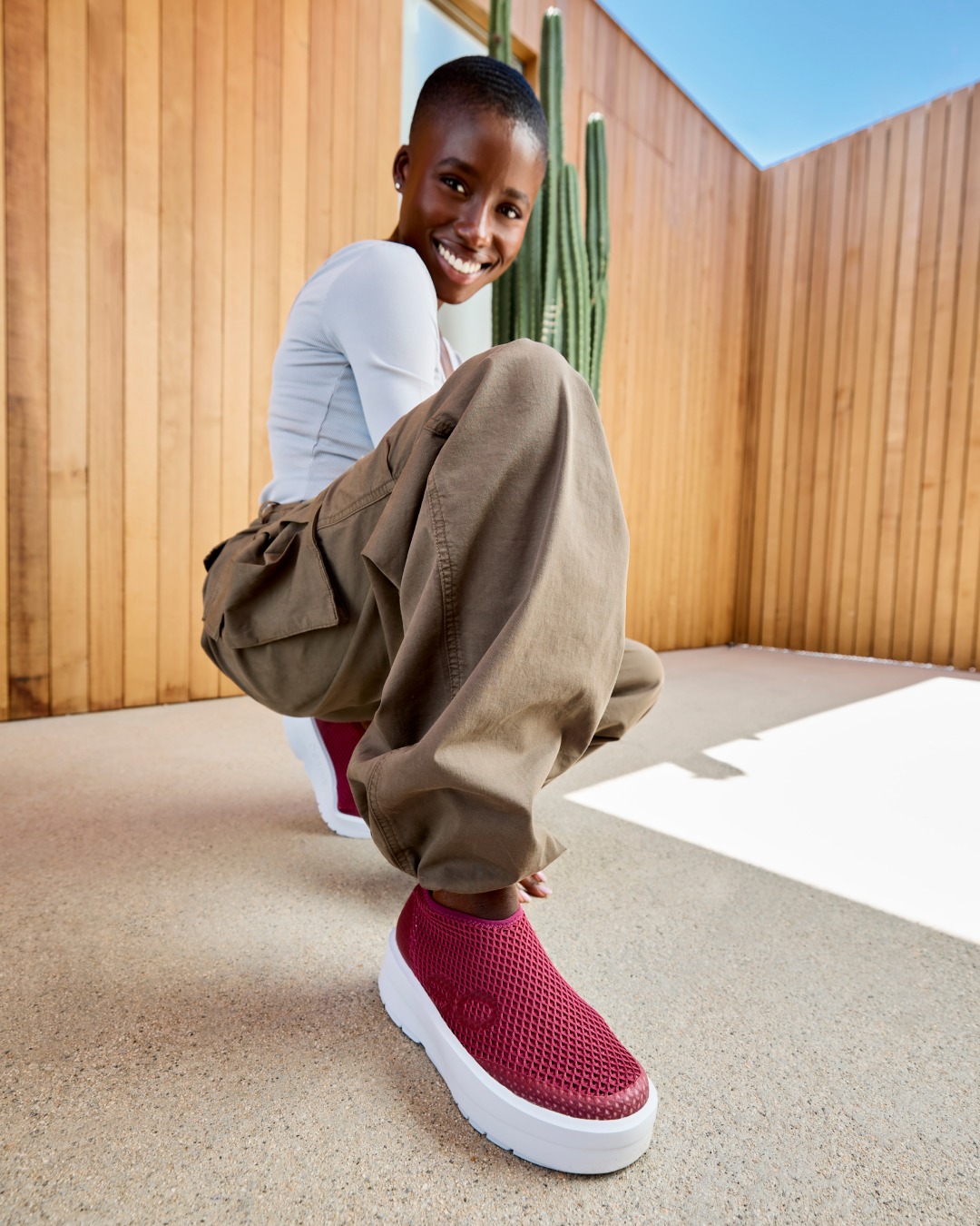 Reach new heights with the latest Chukka colorway – Rosebud. A