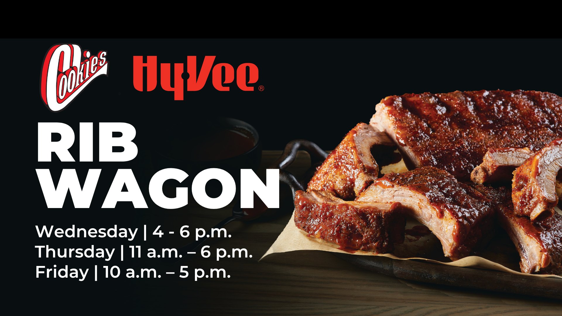 Cookies Rib Wagon at Hy-Vee