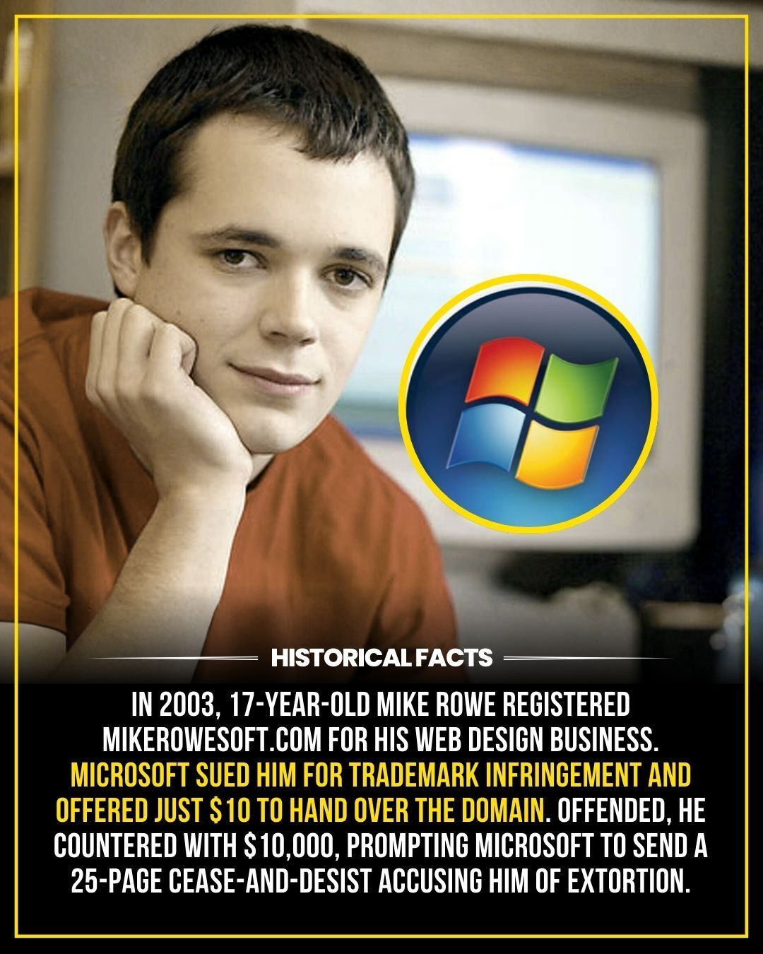 In 2004, a Canadian Teen Took on... - Historical facts | Facebook