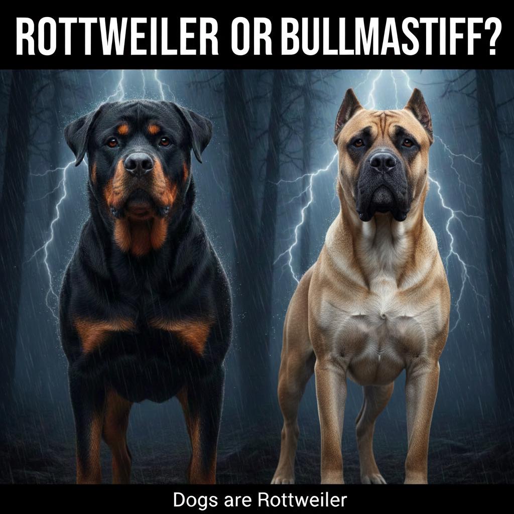Dogs - ROTTWEILER OR BULLMASTIFF? #rottweiler #rottweilerworld # ...
