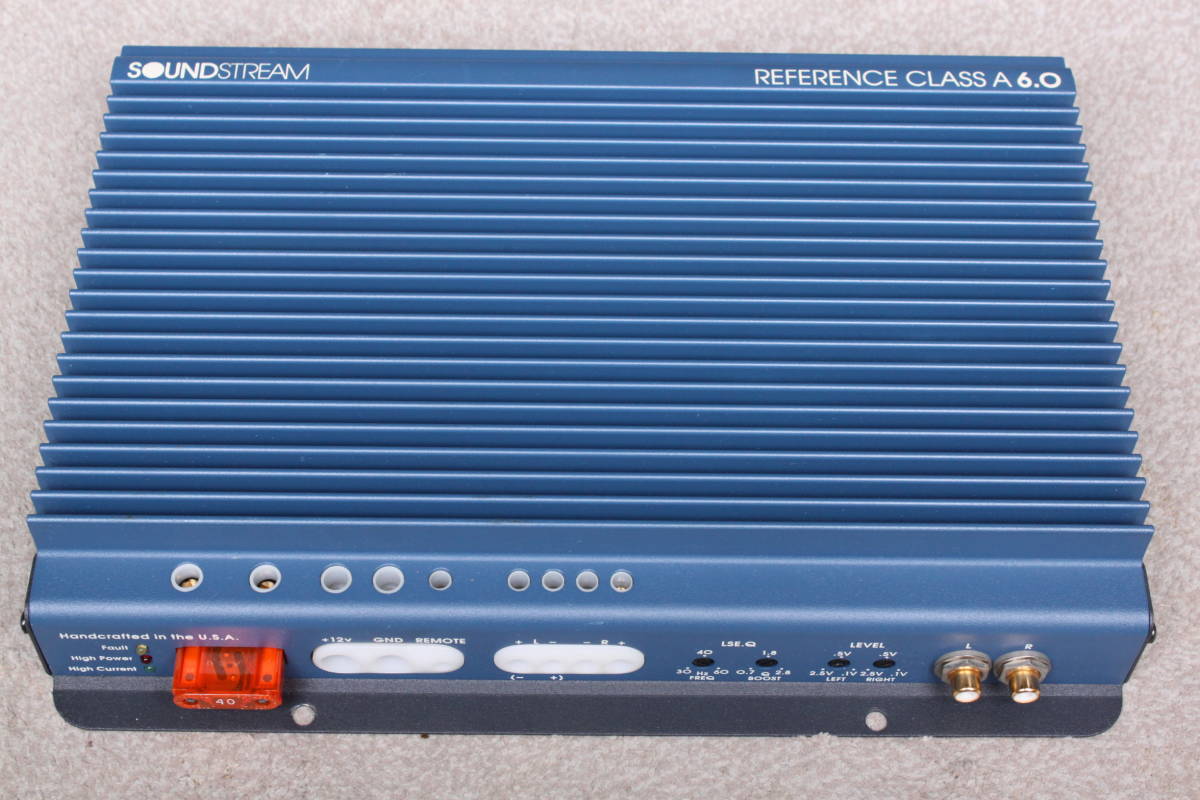 SOUNDSTREAM REFERENCE CLASS A 6.0 アンプ SOUNDSTREAM REFERENCE