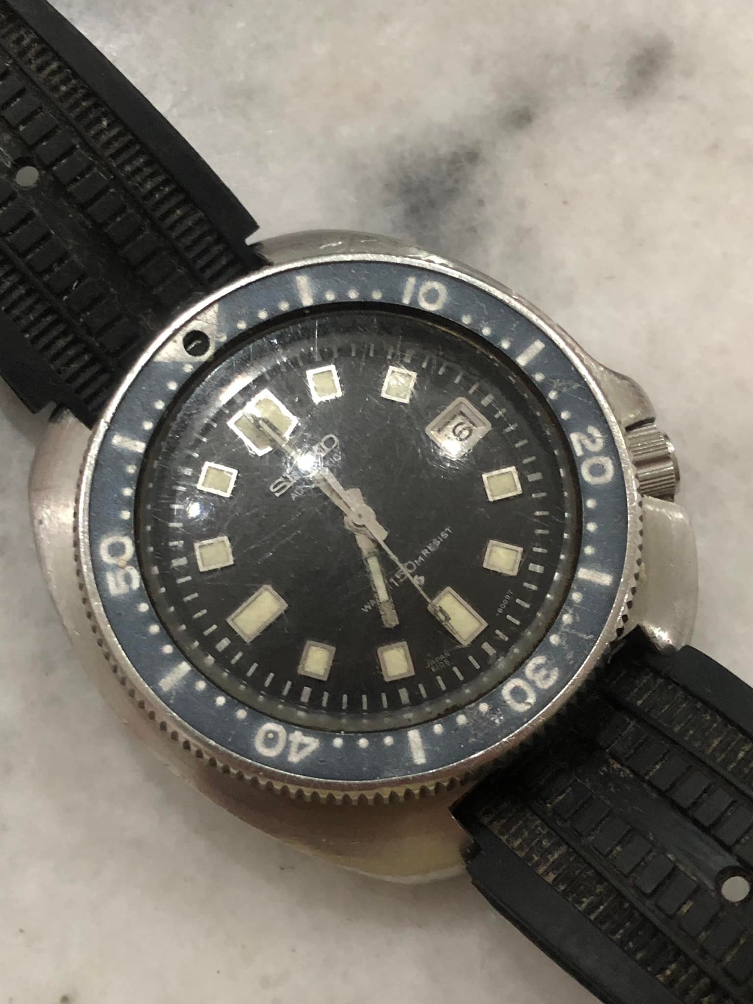 mmc様 What are the hands on my Seiko 6105 watch with a square second