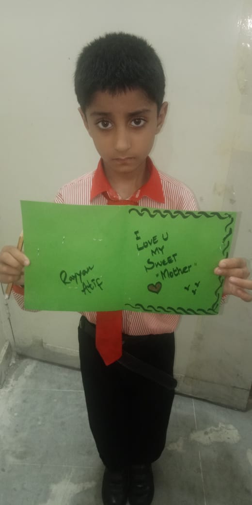 A great work done by Rayyan Atif (Class... - The LIONS School