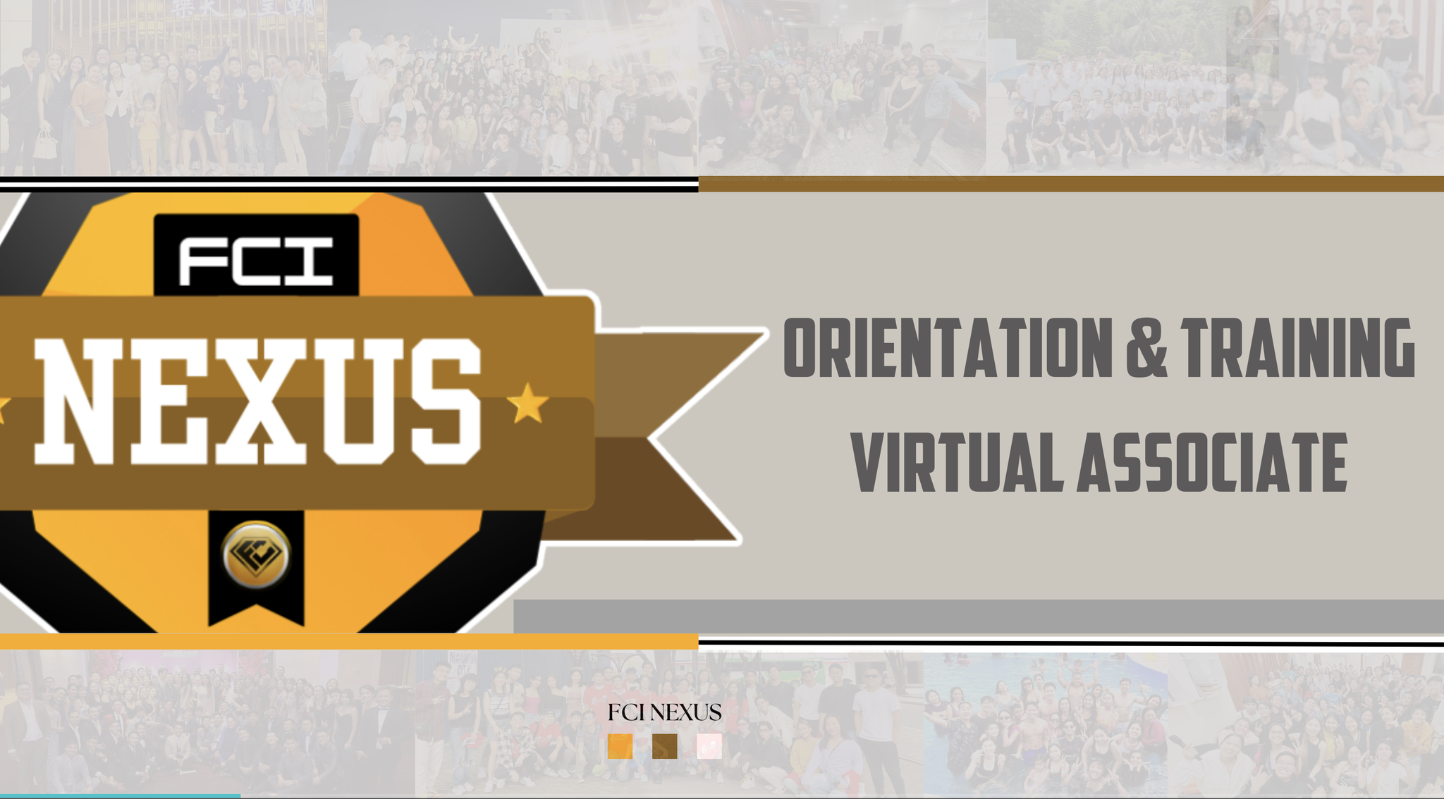 FCI NEXUS ( VA ) Orientation and Training