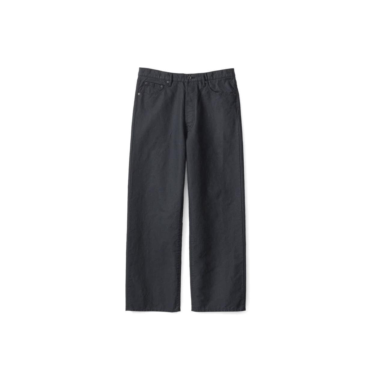 特價代購]Graphpaper Washi Duck Five Pocket Wide Straight Pants 黑 