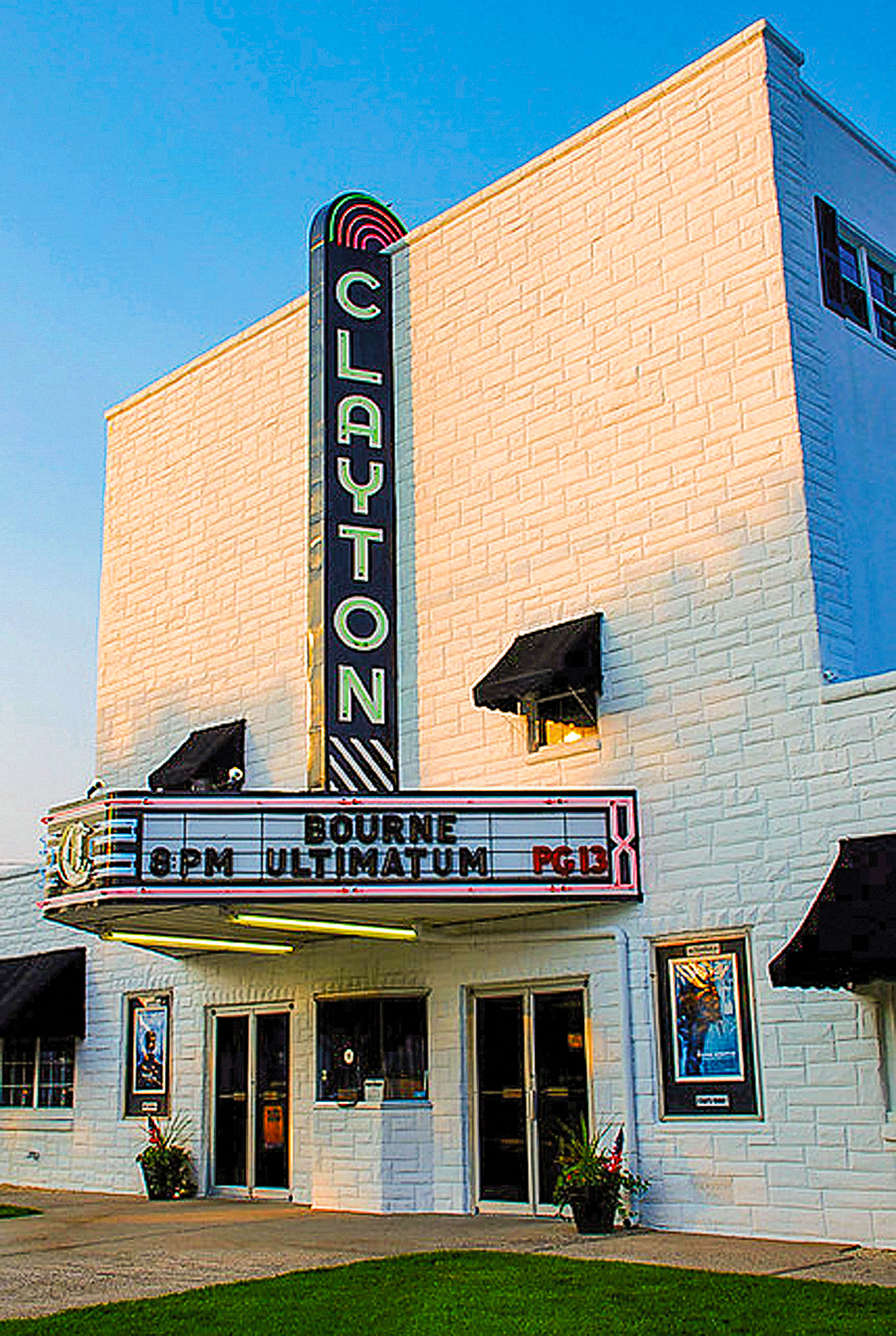 one of the old theaters in Delano ￼