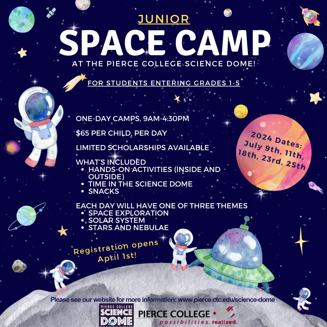 Join the Pierce College... - Pierce College Science Dome
