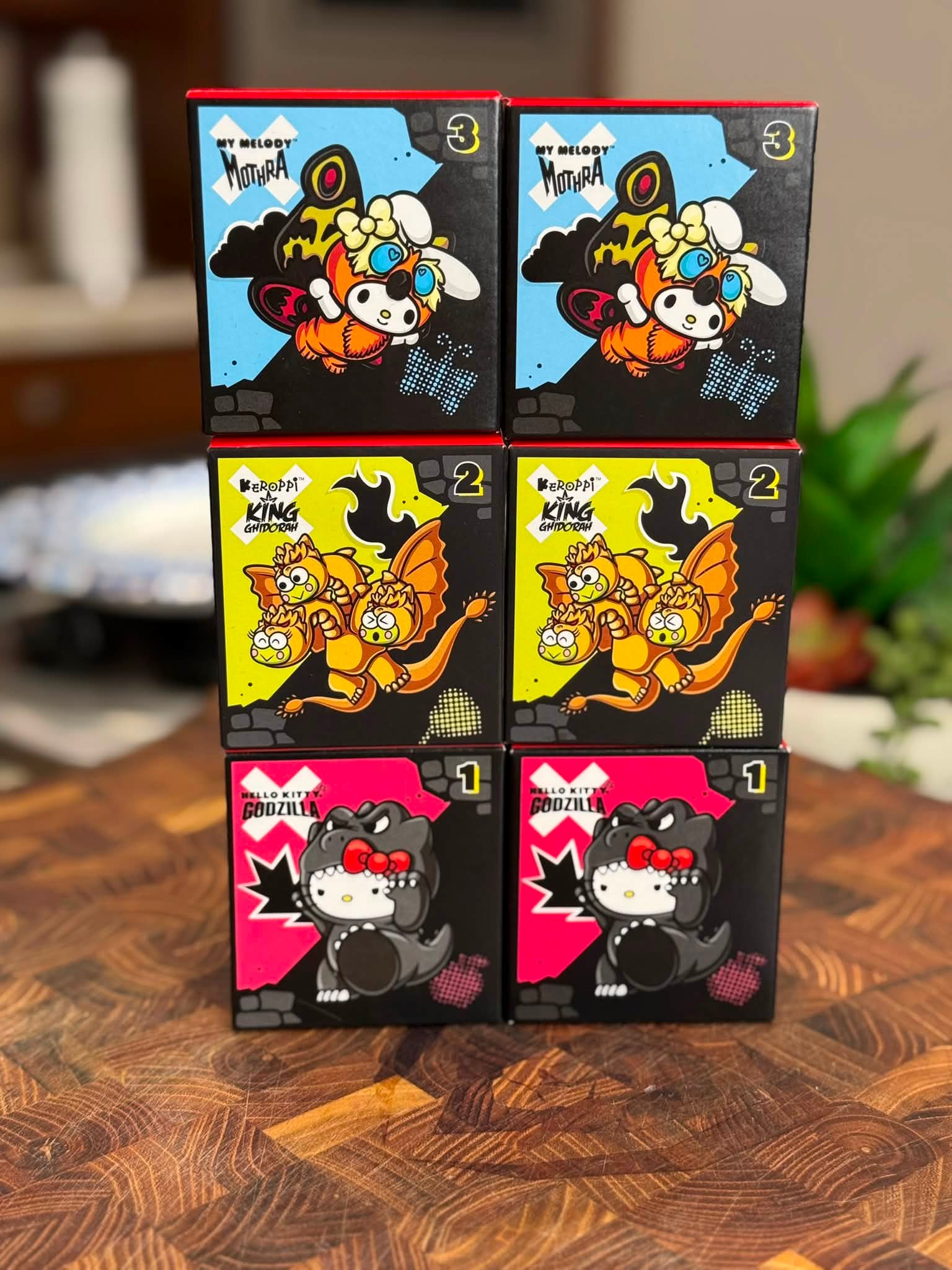 Update: Day 2 Godzilla Hello Kitty hunt and hit four more
