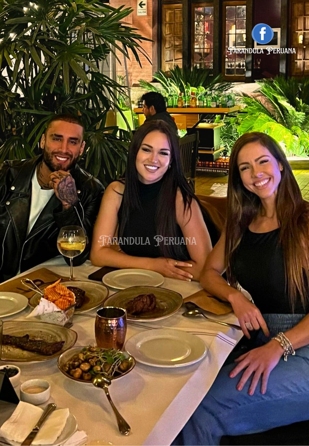 Farandula - Angie Arizaga y Jota Benz cenan junto a Paloma Fiuza ...