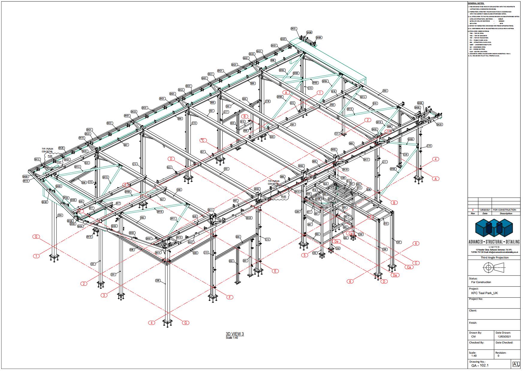 The fabrication... - Advanced Structural Detailing Limited