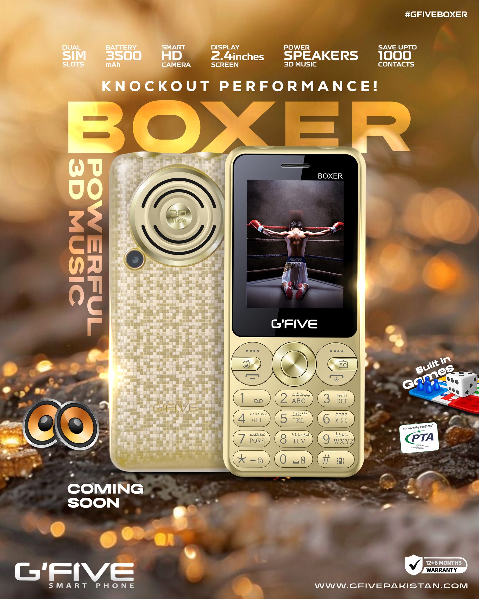 G'Five - Unleash the Champion in You! G'FIVE BOXER — Built to Perform ...