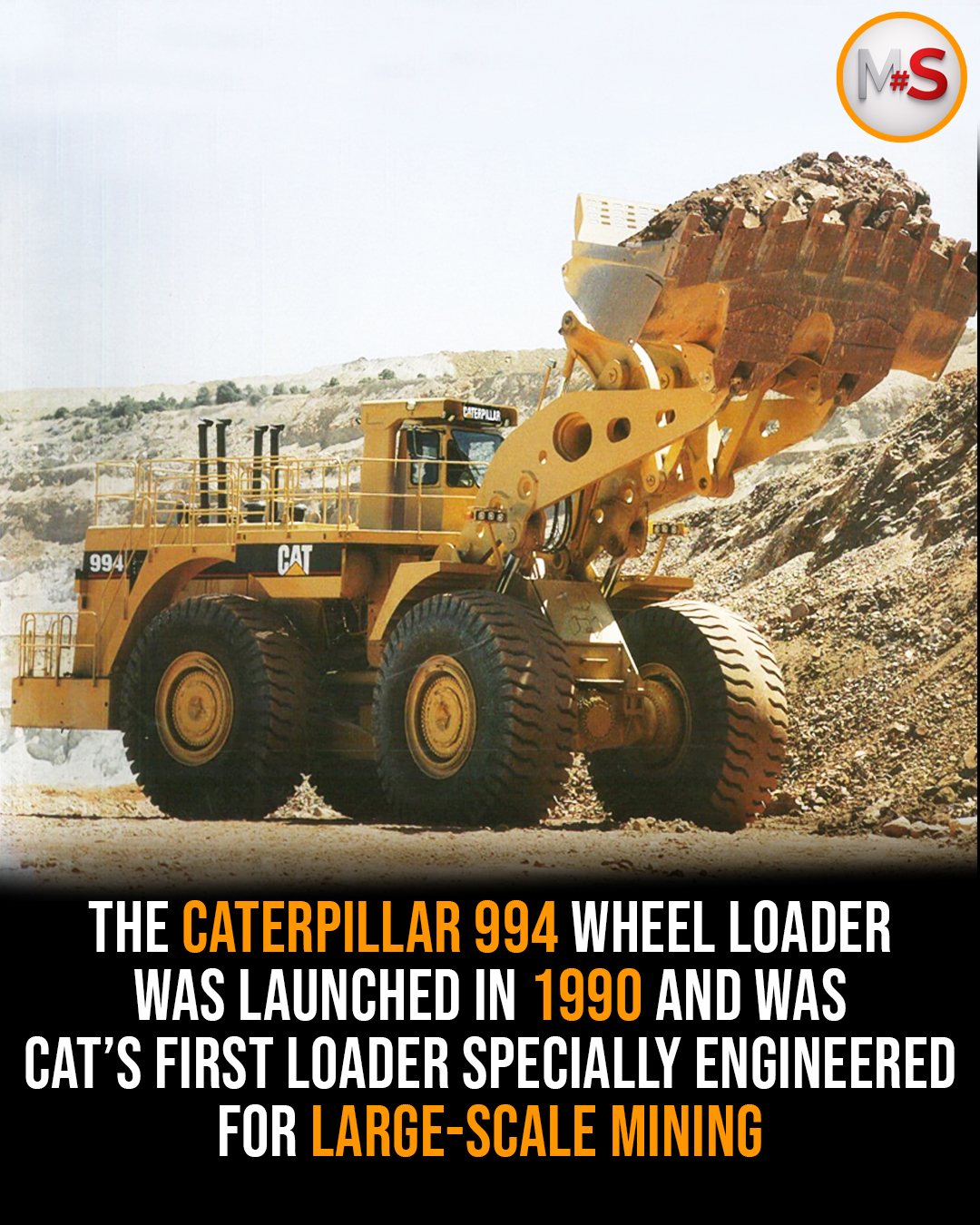 Mining #Shorts - The Caterpillar 994 was introduced in... | Facebook
