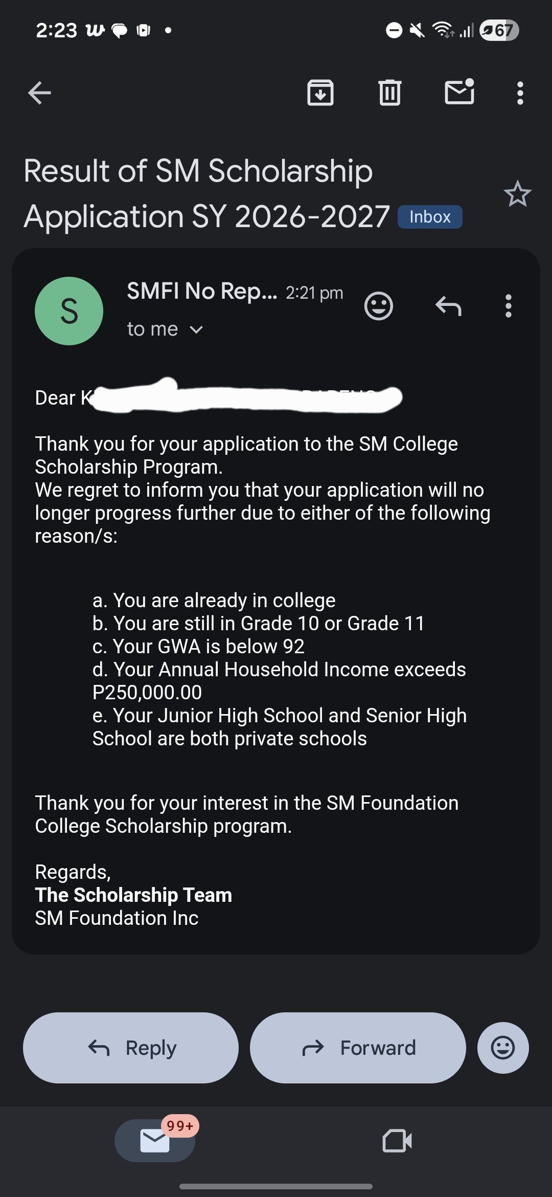 SM Scholarship 2026 - 2027 Latest Updates | Arayko pakak | Facebook