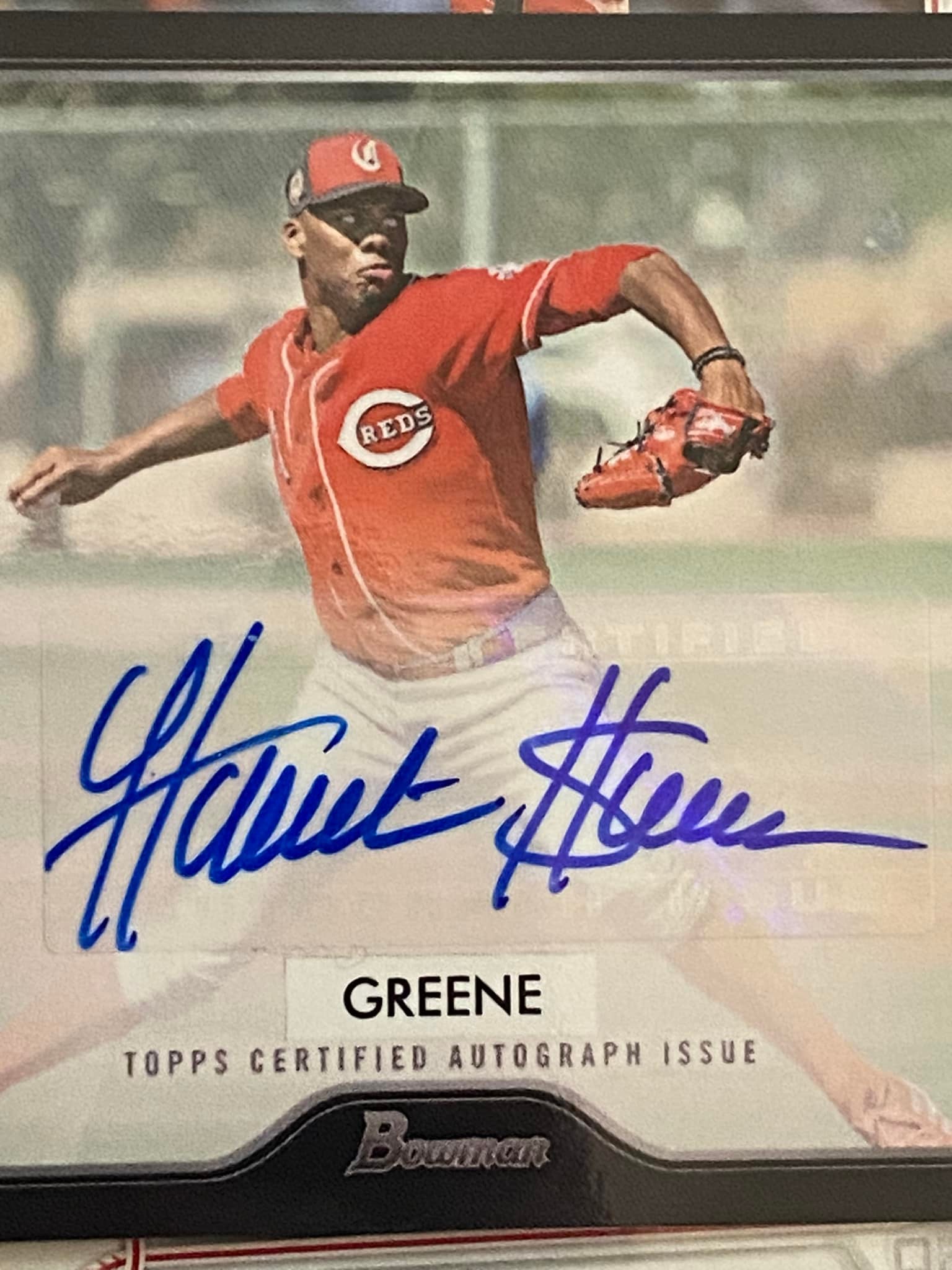 Hunter Greene Autograph and Pitching Career Discussion