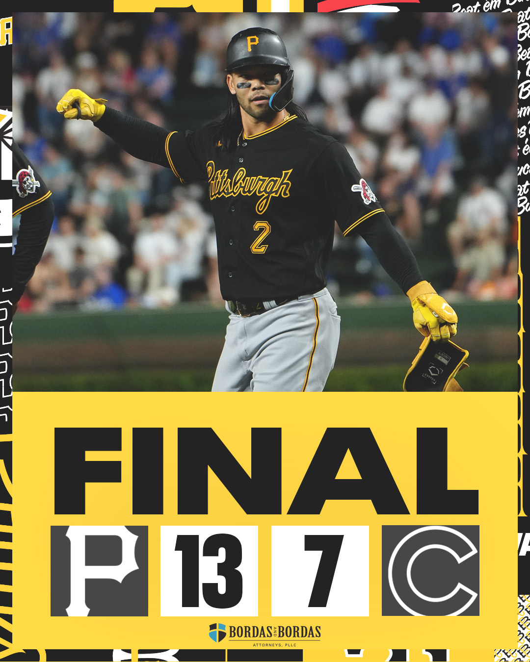 In the WINdy city ️ #RaiseIt - Pittsburgh Pirates