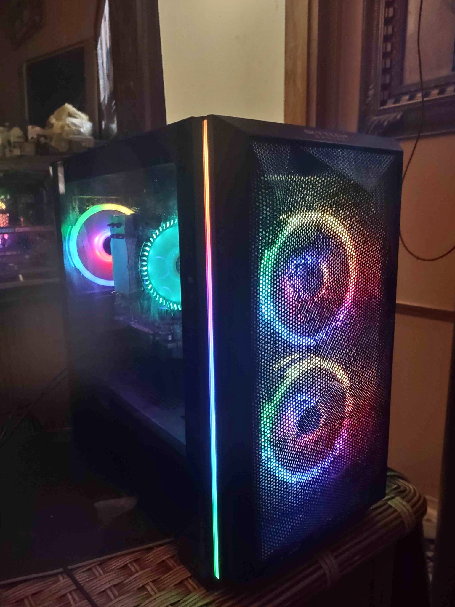 Nice gaming PC Ryzen 5600 g RTX 3050 6 GB 500 GB nvme 16 GB of 3200 MHz ...