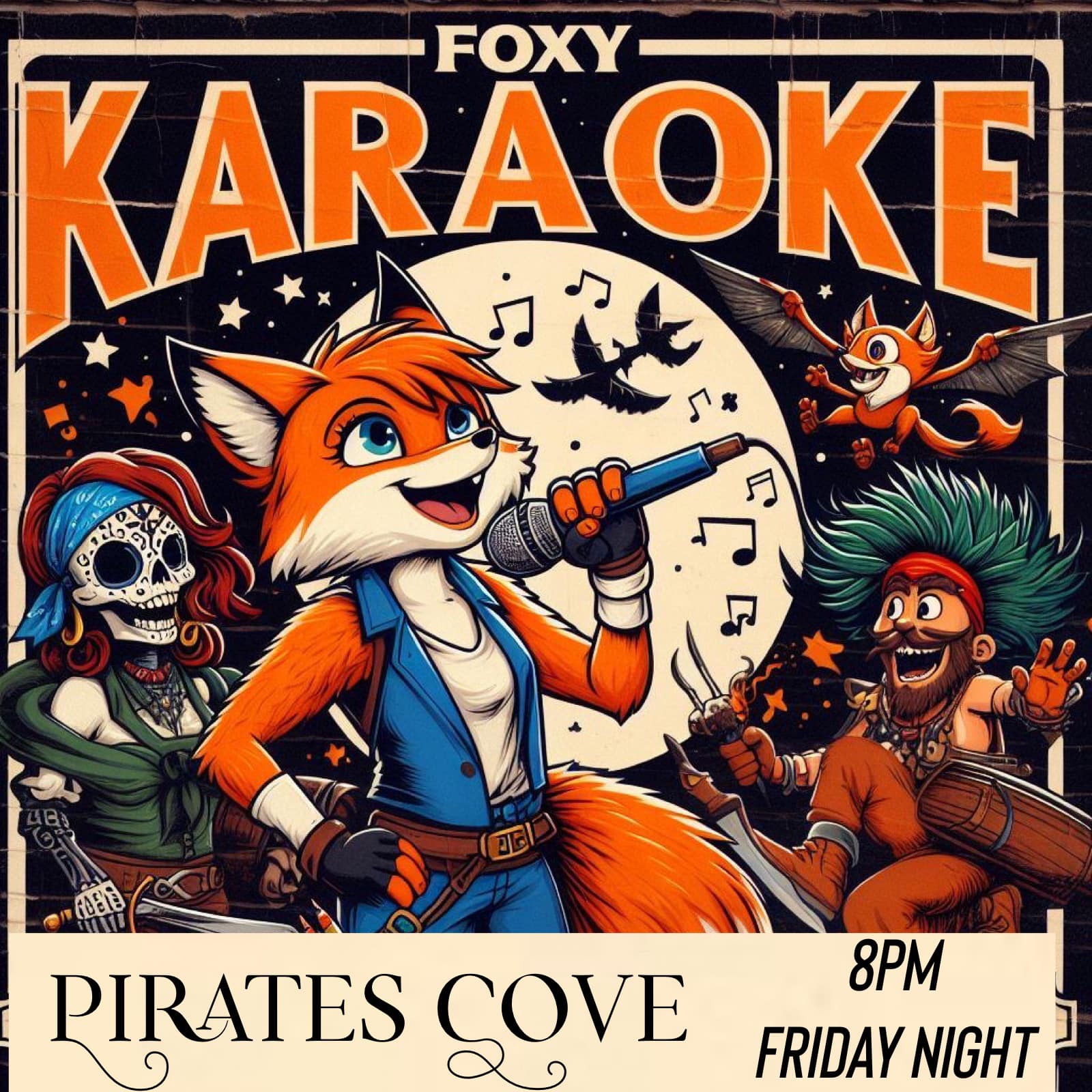 Pirates Cove karaoke night event | North Myrtle Beach, SC