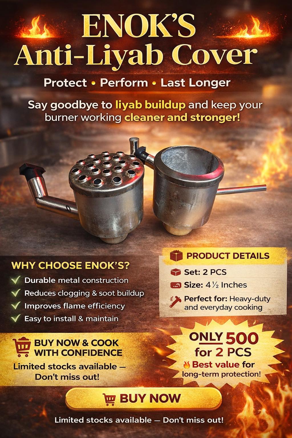 Enok’s - Say goodbye to liyab buildup and enjoy cleaner, stronger ...