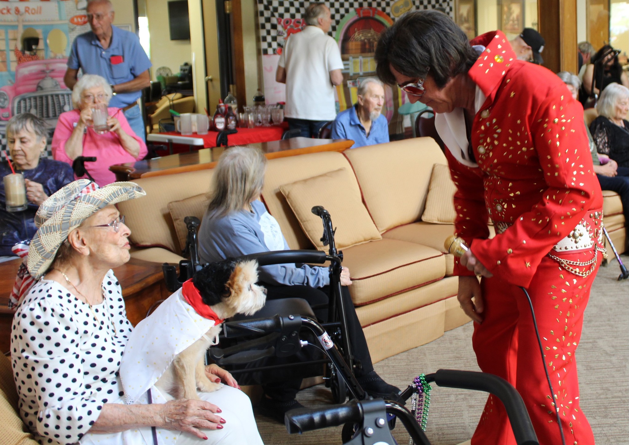 Carson - Elvis was in the house at Carson Plaza Senior Living. Info ...