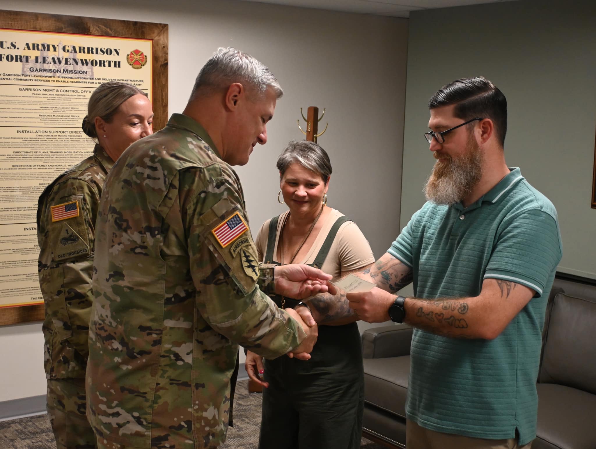 Fort - Today, the Garrison Command Team awarded the Garrison Supply ...