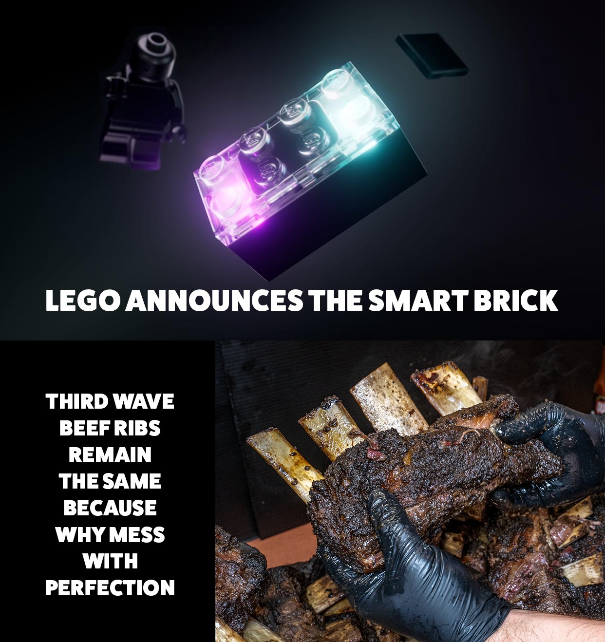 Third - Lego just announced their SMART BRICK. Which is interesting ...