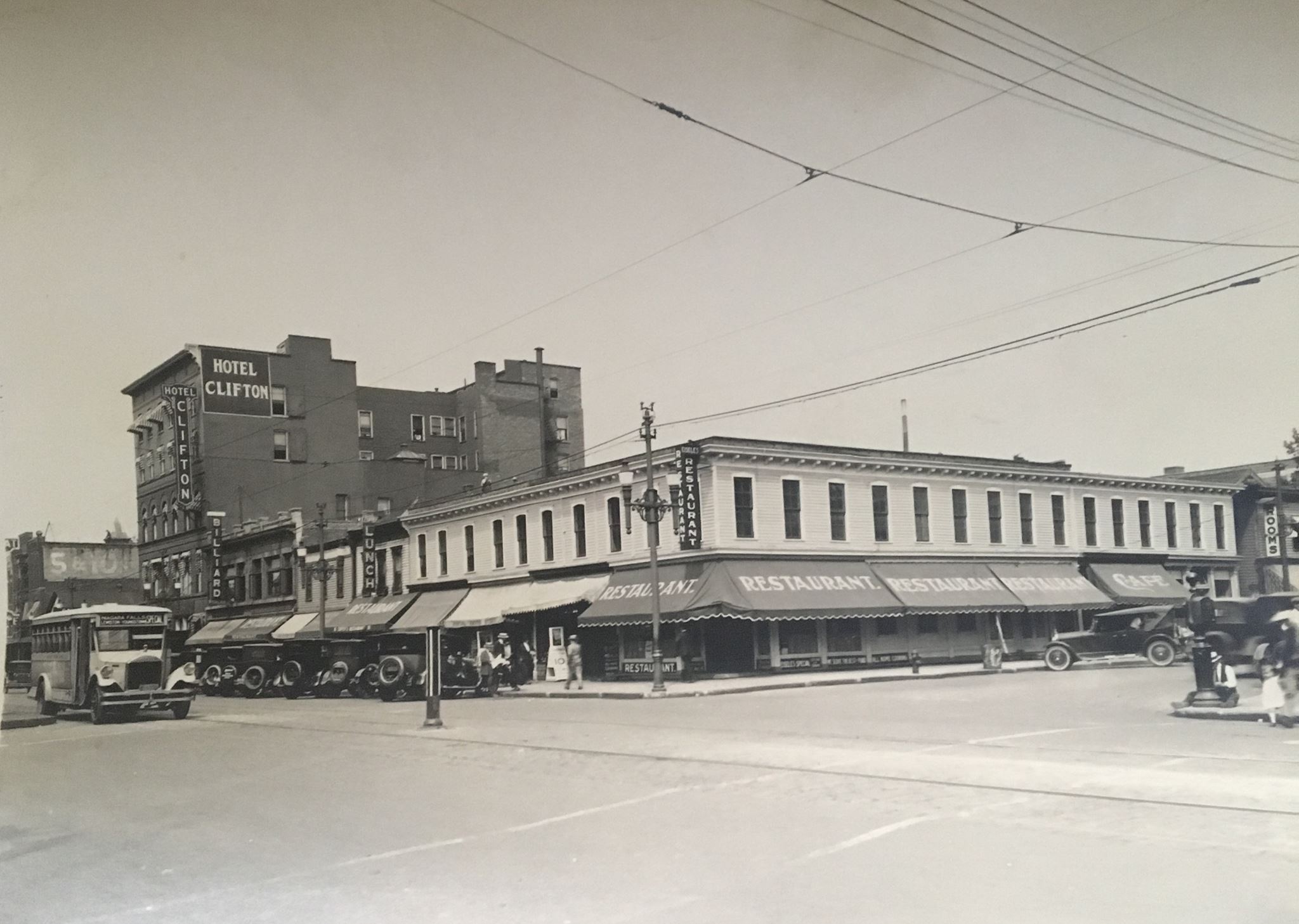 Niagara's main street through the years