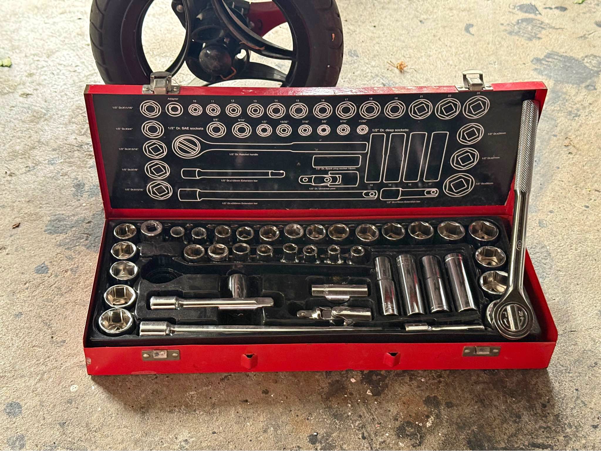 SCA Socket Set 1/4