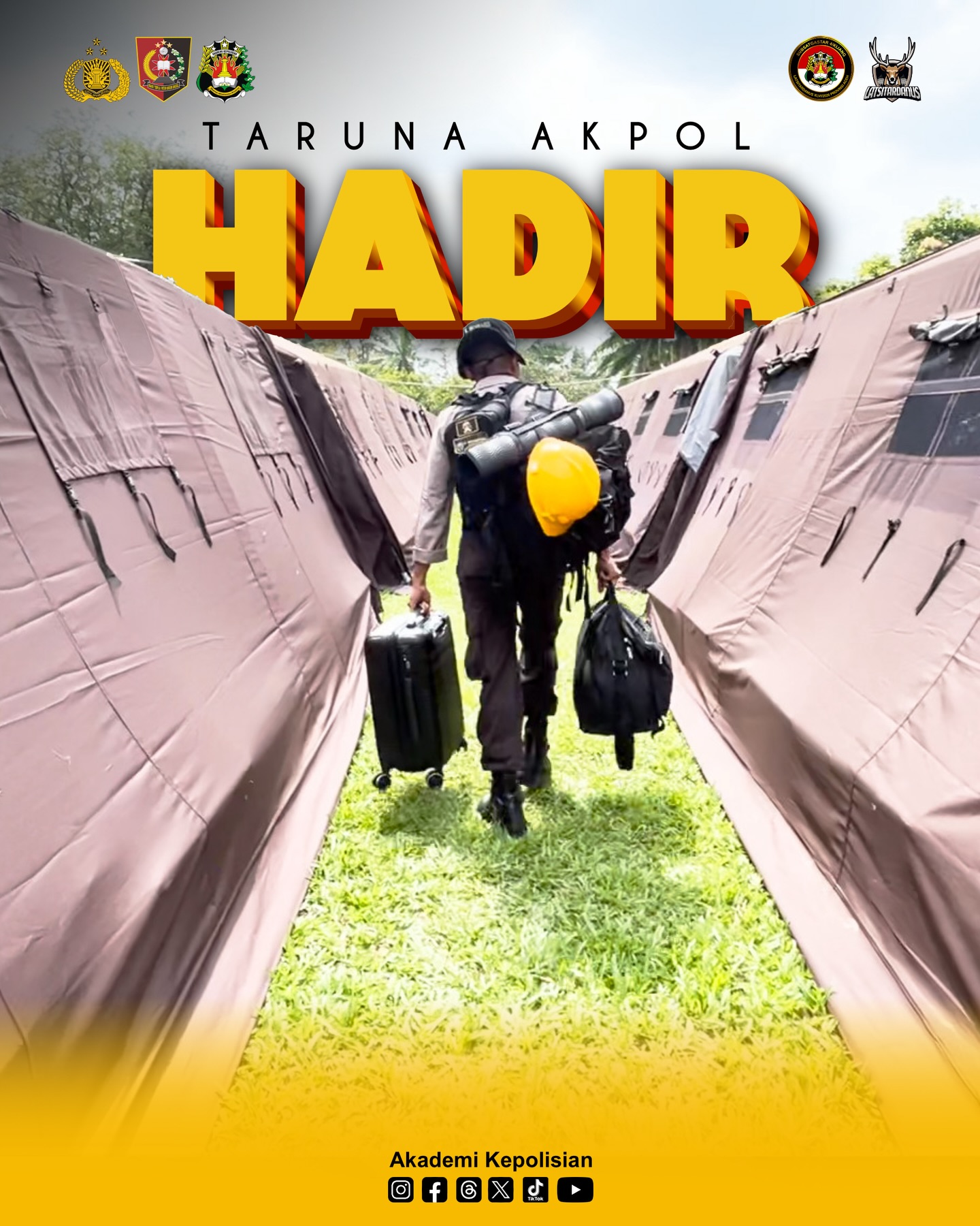 HUMAS AKPOL - Sebanyak 350 orang Calon Taruna Akademi... | Facebook