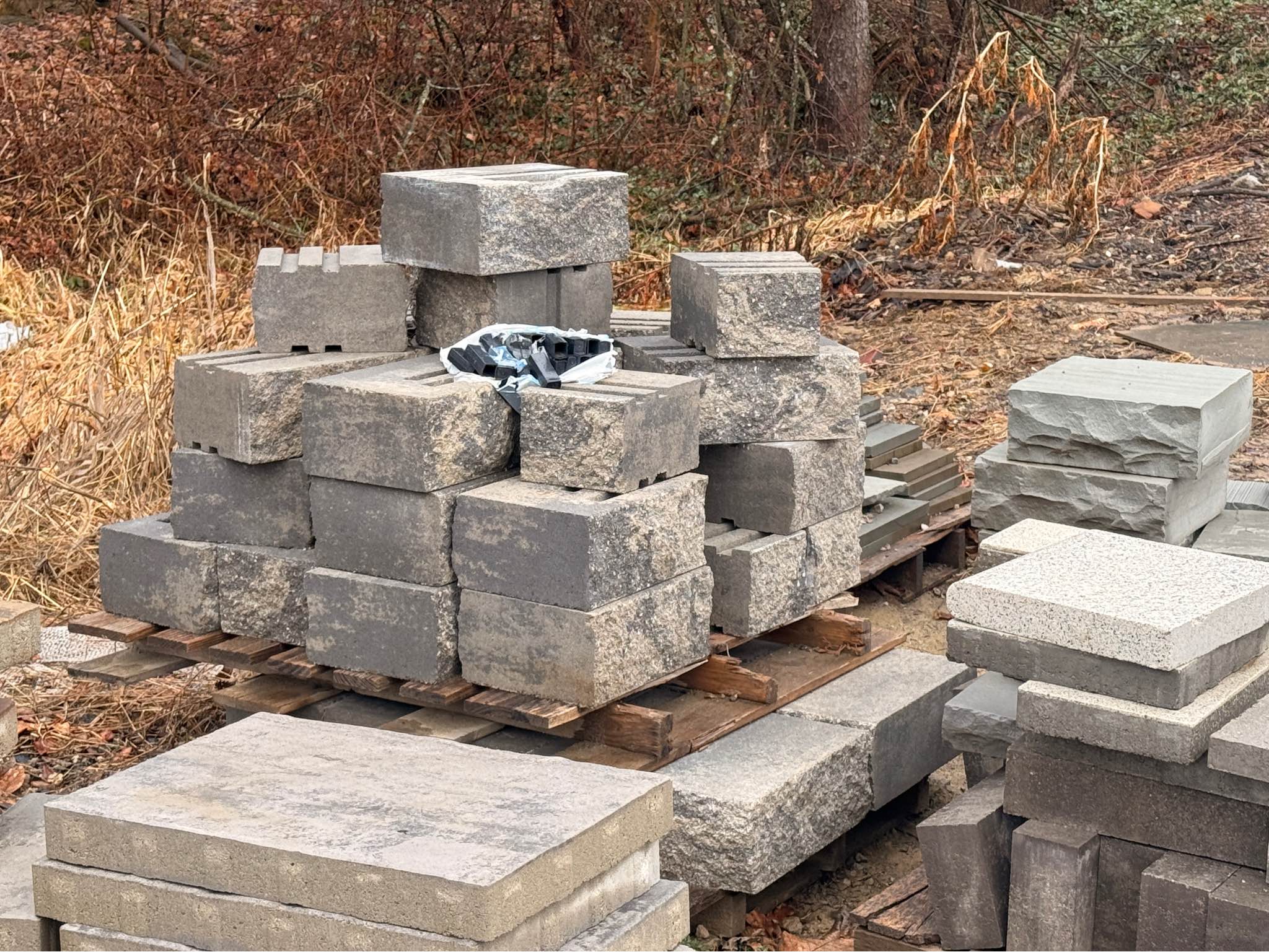 Random pavers and wall blocks - Stepping Stones - Beloit, Ohio ...