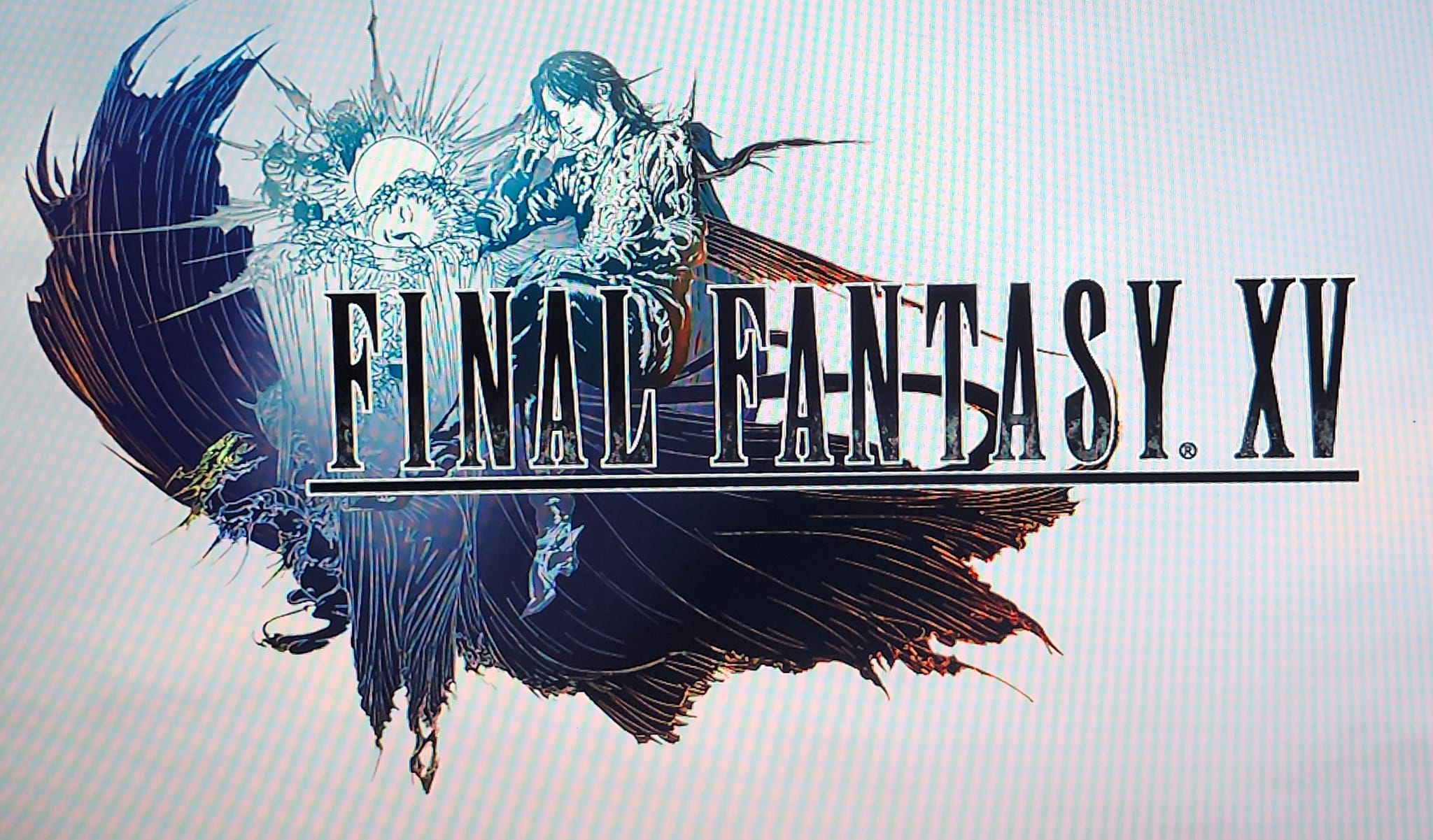 The complete version of the FF15 logo goes hard