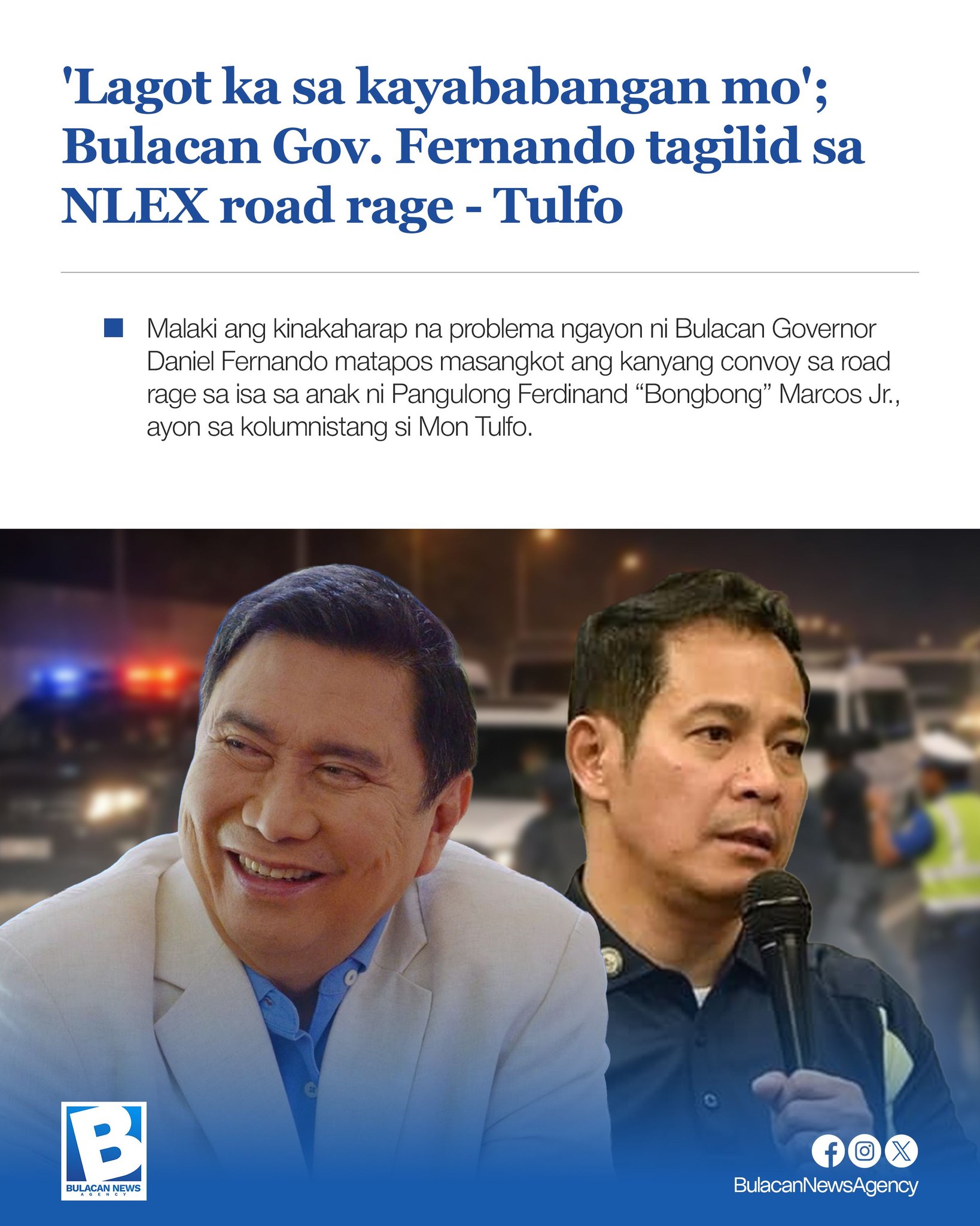 'Lagot ka sa kayababangan mo';... - Bulacan News Agency | Facebook