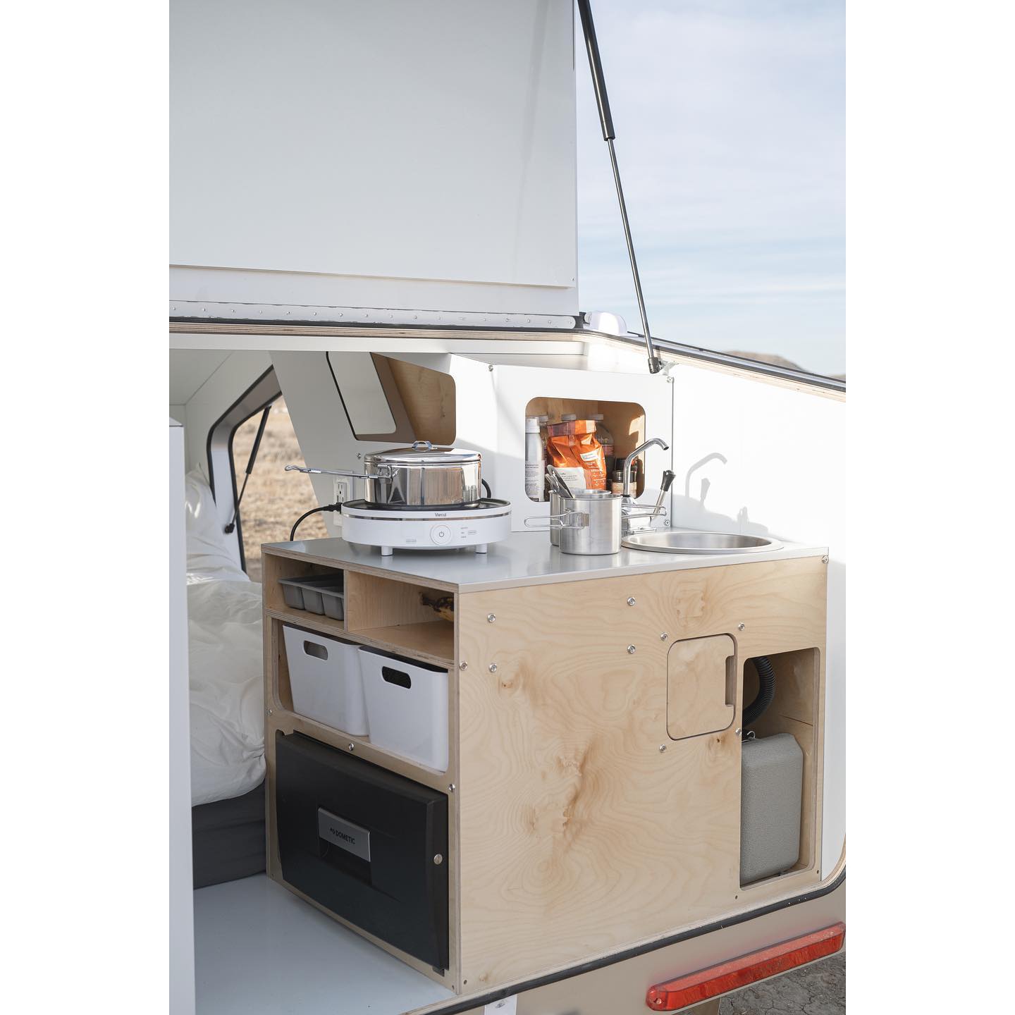 Polydrops - Detailed photos of the Kitchenette Module. The...