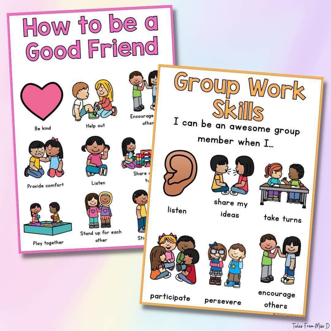 New! 🌟 Reinforce Social Skills in your... - Tales From Miss D | Facebook